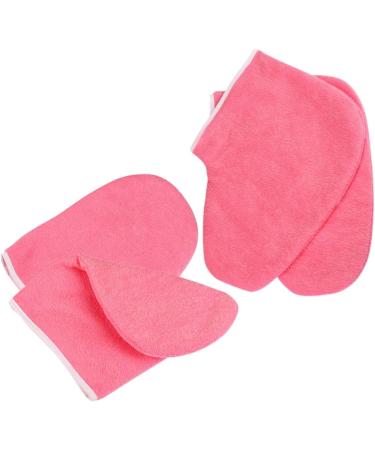 minkissy 3 Sets Paraffin Accessories Wax Bath Mitts Paraffin Wax Insulated Mitts End Papers for Hair Perm Paraffin Treatments Wax Bath Hand Cover Wax Foot Cover Red Care - Buy Online on GoSupps.com