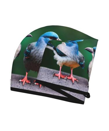 Buy Two Birds SamLng Coral Velvet Dry Hair Cap - Ideal for Home Travel Pool Parties & More | Fast International Shipping - Buy Online on GoSupps.com