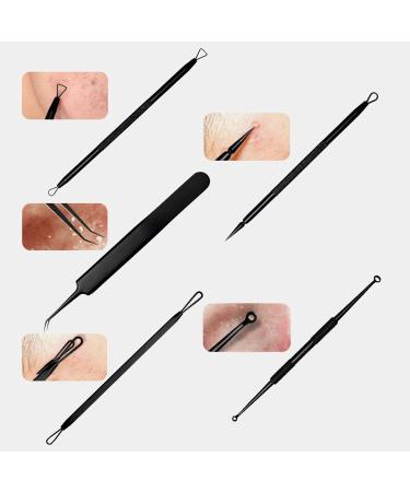 Geynutaly Blackhead Remover Pimple Popper Tool Kit 11 Pcs Pimple Extractor Tool Acne Kit for Blackhead - Buy Online on GoSupps.com