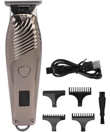 Hair Clippers for Men | USB Rechargeable Waterproof Ergonomic Electric Hair Trimmer with LED Display | Quiet Groin & Manscape Trimmer - Buy Online on GoSupps.com