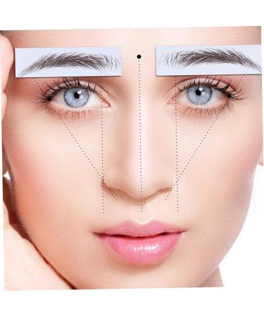 4pcs Eyebrow Stickers Waterproof Makeup Peel off Brow 6d Hair-like Eyebrows Stickers Transport Tool 21x15cm Brown - Buy Online on GoSupps.com