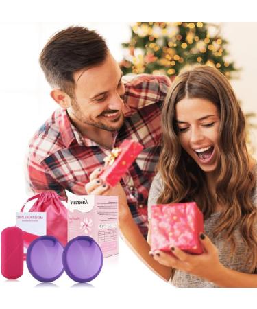 Cliunt Menstrual Disc Set - Leak-Proof Silicone Cups (Size S+L) for Swimming & Sports - Purple - Buy Online on GoSupps.com