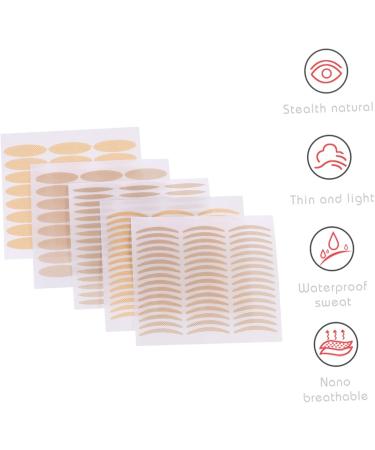 Beavorty 100 sheets Eyeball Eye Supplies Double Sticker Makeup Invisible Lift Stickers Lace Strips Eyelid - Buy Online on GoSupps.com
