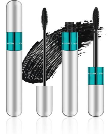 2 in 1 mascara volume and length 5x Longer Waterproof Lash Cosmetics mascara for Natural Lengthening No Clumping lash princess mascara (2Pcs) - Buy Online on GoSupps.com