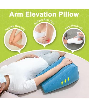Zelen Inflatable Arm Elevation Pillow | Arm Support Cushion for Pain Relief | Comfortable Rest for Broken Arm & Post-Surgery | Elbow Pillow - Buy Online on GoSupps.com
