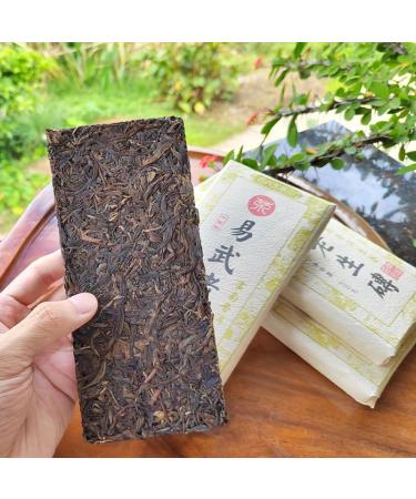 HQZM Ancient Teabrick Puer Tea Yiwu Raw Puer Tea 10 Years Old Ancient Tree Ancient Tea 200g - Buy Online on GoSupps.com