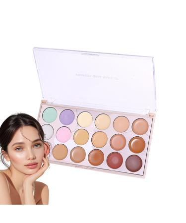 G n rique Color corrector palette color corrector palette | 18-color brightening face cream | Waterproof concealer makeup for complexion beauty palette for