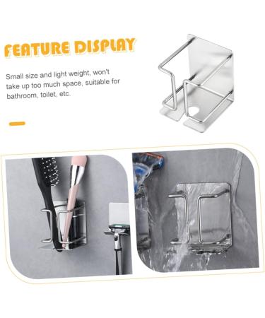 Ultechnovo Razor Hookers - Metal Wall Hanger for Electric Razors | Self-Adhesive Shaver Holder & Hairdressing Tools | International Shipping - Buy Online on GoSupps.com