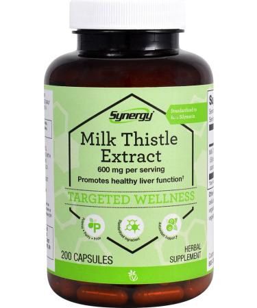 Vitacost Milk Thistle Extract - Standardized - 600 mg per Serving - 200 Capsules