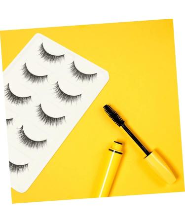 FOMIYES 15 Pairs Short False Eyelashes Fake Eyelash Fake Eye Lashes D Fake Lashes Reusable Fake Lashes Eyelashes Fake Cosmetic Eyelashes False Lashes Stage Eyelash Thick Eyelash Slim - Buy Online on GoSupps.com