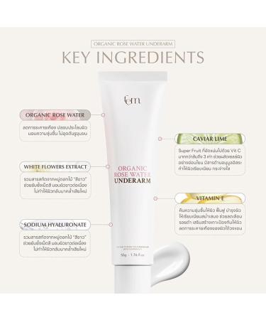 FEM Organic Rose Water & Lavender Rosemary - Moisturizing Skincare | 1.76 FL.OZ. Set of 6 | Free Tomato Facial Mask - Thaigiftshop - Buy Online on GoSupps.com