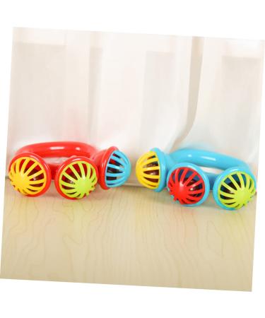 SAFIGLE 15 Pcs Hand Bell Newborn Boy Toys | Infant Teether Toy Set | Portable Plastic Baby Teether | Random Color | 10X8.5CM | Pack of 3 - Buy Online on GoSupps.com