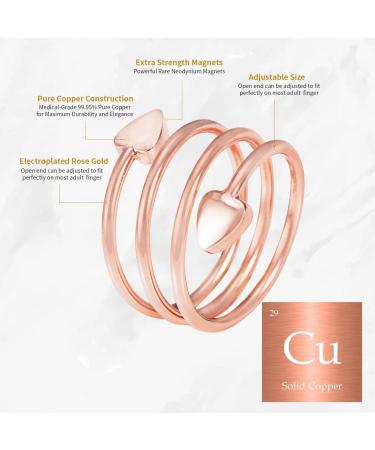 YINOX Adjustable Magnetic Ring for Men & Women - Antique Style Health Benefits (CPR-0139R) - International Shipping Available - Buy Online on GoSupps.com