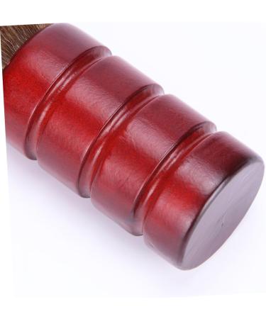 DOITOOL Barber Tools Hair Cutting Hairdressing Brush Large Barber Brush Barber Face Brush Wooden Handle Brush Duster Hairstyling Tool Red Neck Hair Brush Bamboo - Buy Online on GoSupps.com