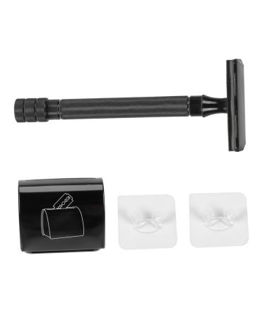 VINTORKY Suits For Men 1 Set Razor Set tool Main adjust shaving Razor Beard The Handle Bamboo Facial Razor