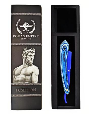 Roman Empire Shaving Poseidon Razor | Professional Men's Razor for Beard Mustache & Contours - International Shipping Available - Buy Online on GoSupps.com