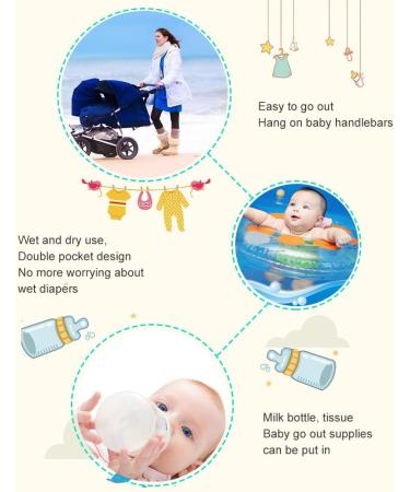 Shop Reusable Wetbags & Diaper Bags - Waterproof Washable Organizers for Travel | Dinosaur & Sea World Designs - Buy Online on GoSupps.com