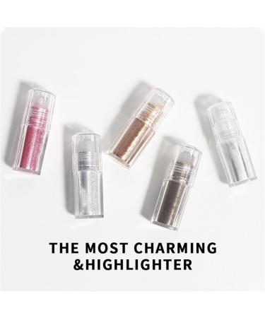 5 Colors Diamond Glitter Eyeshadow - Long Lasting Shimmer Mermaid Eye Shadow - Pink 05 - Easy to Apply - Gift For Women - Buy Online on GoSupps.com