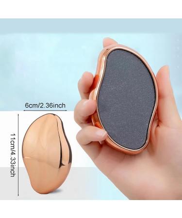 Acpetdr Foot File Glass Foot Callus Remover Callus Remover and Heel Scraper Foot Grinding Scraper Foot Scrubber for Wet and Dry feet Removal Hard or Dead Skin for Women or Men - Buy Online on GoSupps.com