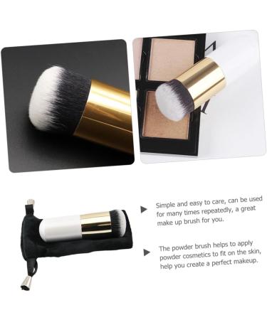 FRCOLOR Makeup Tools makeup foundation travel makeup brush makeup tool make up brush travel makeup applicator powder brush chubby pier artificial fiber dense blush brush - Buy Online on GoSupps.com