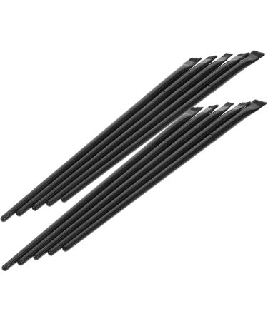 FOMIYES 24 Pcs Eyeliner Brush Eye Shadow Brush Eyebrow Brush Flat Liner Brush Practical Eyeliner Brush Miss - Buy Online on GoSupps.com