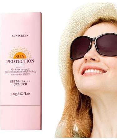 Sun cream broad spectrum tinted moisturizer 100 g natural waterproof for face body sports makeup - Buy Online on GoSupps.com