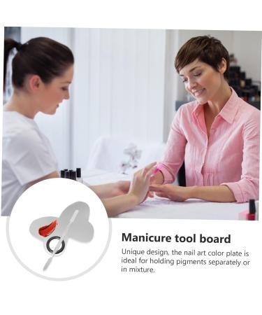 Buy Hemoton 4 Sets Palette Set - Makeup Mixing Tray & Nail Gel Kit | International Shipping Available - Buy Online on GoSupps.com