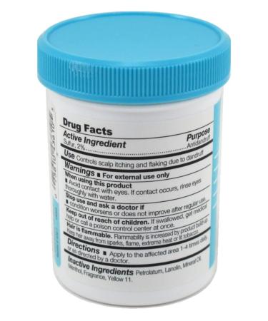 Sulfur-8 Light Hair & Scalp Conditioner 4oz Jar (3 Pack) - Nourish & Revitalize Your Hair | Shop Internationally - Buy Online on GoSupps.com