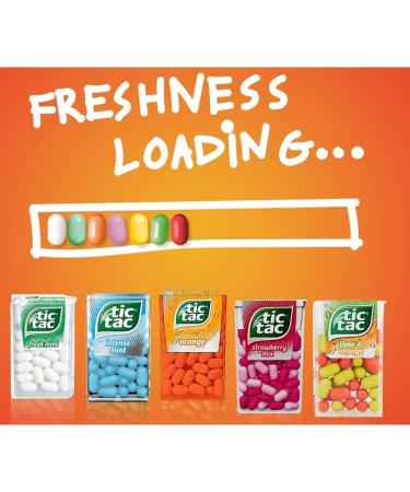 Tic Tac Variety Flavours Sweets 18g - Pick Any 10 Your Favourite Flavour Tic Tac Sweets - Buy Online on GoSupps.com
