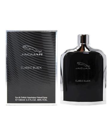 Jaguar Classic Black 3.4 oz Eau De Toilette Spray For Men - Buy Online on GoSupps.com