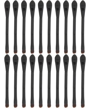 Double-sided Eyeshadow Brush Eyeshadow Applicator Brush Easy to Color 20 Pieces Soft Hair for Daily Use - Buy Online on GoSupps.com