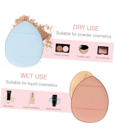 Beavorty 3 Boxes Mini Finger Puff Powder Puff Face Triangle Makeup Puffs Cushion Puff Under Eye Powder Puff Powder Puffs Mini Powder Puff Make up Puffs Triangle Foundation Puff Beauty Puff - Buy Online on GoSupps.com