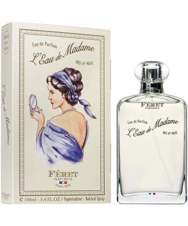 Feret Parfumerur L'Eau de Madame de Parfum Iris & Musk 100ml