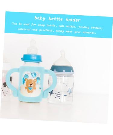 ERINGOGO 3 Pcs Bottle Handle Bottle Holder Milk Bottle Holder Grip Feeding Bottle Silica Gel - Buy Online on GoSupps.com