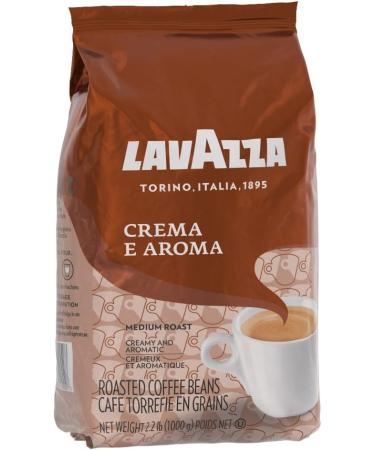 Lavazza Espresso Gran Crema Beans 1000gm(Packaging May Vary) & Espresso Crema E Aroma Beans 1000gm Aroma Beans + Crema Beans - Buy Online on GoSupps.com