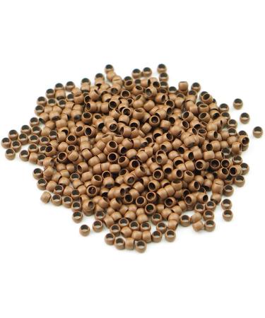 500pcs Nano Rings Copper Micro Beads for Nano Extensions - Light Brown 3mm #11 (Pack of 1) - Buy Online on GoSupps.com
