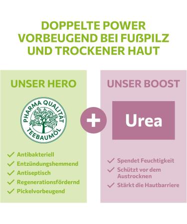  Alkmene alkmene Cream for very dry and damaged feet with Australian tea tree oil - cream for very dry cracked feet - vegan foot care without silicone parabens or mineral oils (3 x 100 ml) - Buy Online on GoSupps.com