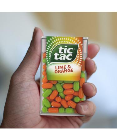 6 Lime & Orange Tic Tac Mint Sweets - VR Angel Lime & Orange 6 Count - Buy Online on GoSupps.com