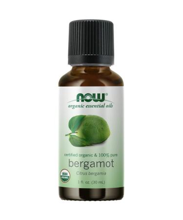 Now Foods Organic Essential Oils Bergamot 1 fl oz (30 ml)