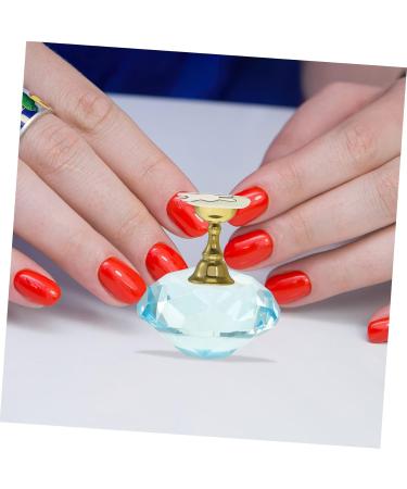 1 Set Manicure Practice Base Nail Crystal Holder Manicure Tool Press on Nail Stand Nail Display Stand Magnetic Nail Holder False Nails Japanese Crystal Glass with Electroplating 4x4cm As shown 1 - Buy Online on GoSupps.com
