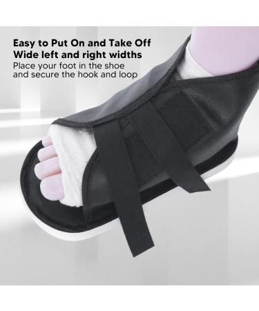 Buy Post Op Shoe | Adjustable Cast Foot Brace for Broken Toes | Shock Absorbing Open Walking Shoe | Ideal for Foot Injuries and Swollen Feet | International Shipping Available - Buy Online on GoSupps.com