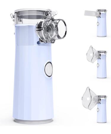 Portable Nebulizer Machine for Adults & Kids - Quiet Handheld Nebulizer for Travel & Home Use - Cool Steam Inhaler in Purple - Buy Online on GoSupps.com
