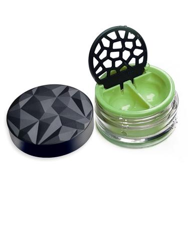 Lensbix contact lens container Geometric.Adult accessory with futuristic 3D covered design.The stylish gift for everyone who likes to wear lenses.(No33 laurel) - Buy Online on GoSupps.com