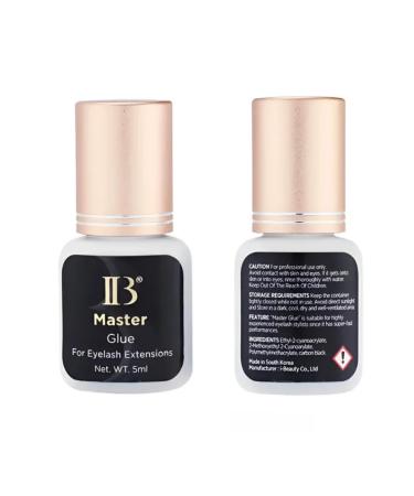 IBeauty Glue New IB Lash Eyelash Extension Master Glue 0.5S Dry Long Last Korea Original Adhesive Supplies Strong Cola 5ml Professional Salon Use by LAVA IB Master Glue