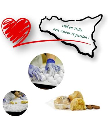 RAREZZE - Sicilian marzipan pastries in a pretty decorated biscuit box (gr.400). RAREZZE: Sicilian cupcakes cannoli cassate artisanal pastry - Buy Online on GoSupps.com