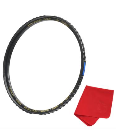 82mm X4 UV Filter for Camera Lenses - UV Protection Photography Filter with Lens Cloth - MRC16, Schott B270, Nano Coatings, Ultra-Slim, Weather-Sealed by Breakthrough Photography