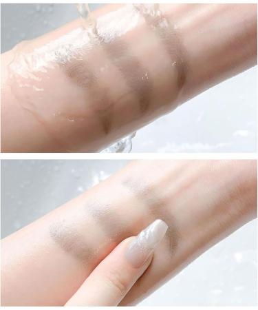 Eyebrow Pen Eyebrow Pencil with Fork Eyebrow Makeup Long Lasting Eyebrow Pen Creates Natural Looking Brows (Grey) - Buy Online on GoSupps.com