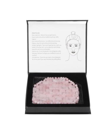 Touch eye pads from natural jade stone eye cushion made of natural stone for the elimination of wrinkles promotion of sleep and to relieve fatigue rose quartz