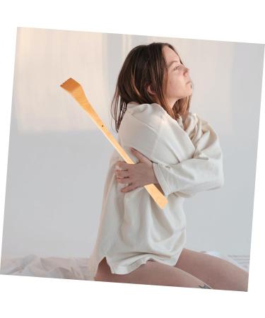 Beavorty Backwasher - Therapeutic Back Scratchers for Men & Women | Long Bamboo Back Massage Device - Buy Online on GoSupps.com