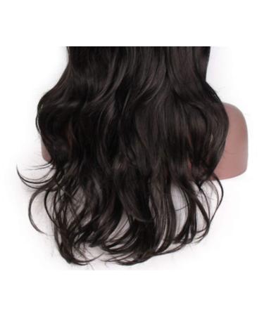 DIDADA Long Wavy Black Synthetic Wig for Women - 22 Red Wave High Temperature Fiber Hair (Color 1B) - Buy Online on GoSupps.com